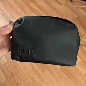 BEIS Black Cosmetic Bag